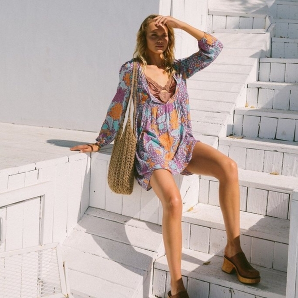 New Arnhem Sinta Magenta Tunic Mini Dress 8 S pink - Picture 3 of 16